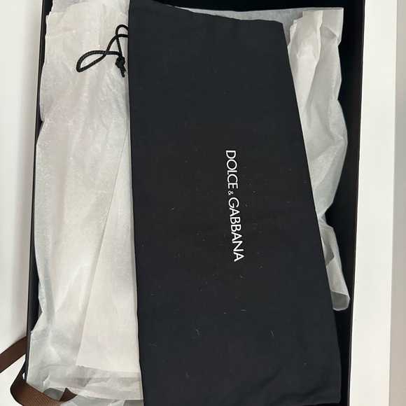 New Dolce & Gabbana Leopard Pony Hair Espadrille/Ankle Wrap Wedge - Picture 15 of 16